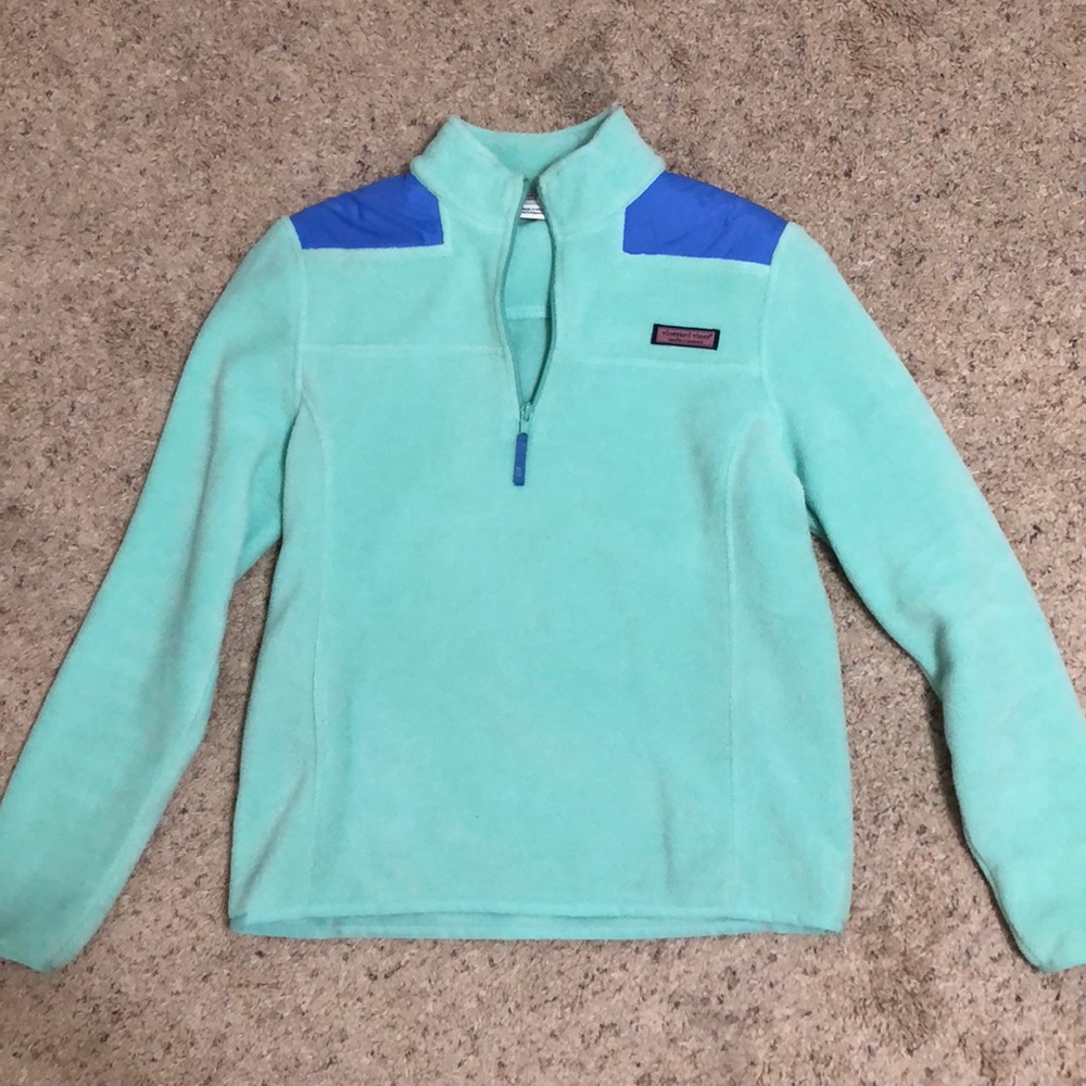 Vineyard Vines Fleece Quarter Zip